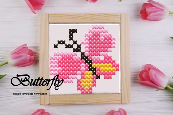 Butterfly Cross Stitch Pattern