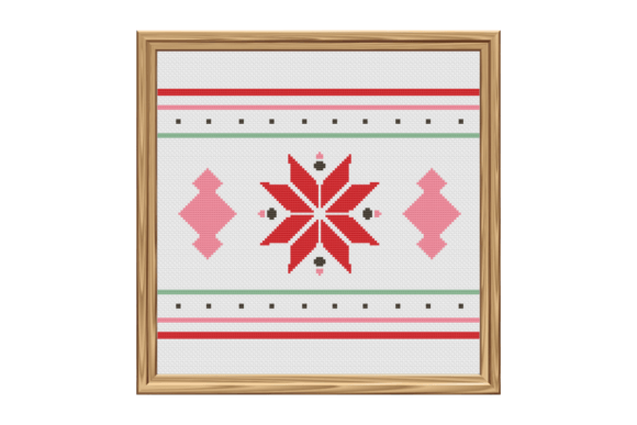 Christmas Ornament Cross Stitch Pattern