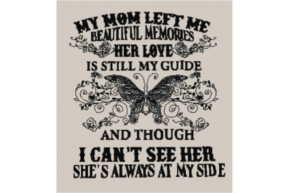 Counted Cross Stitch Patterns My Mom