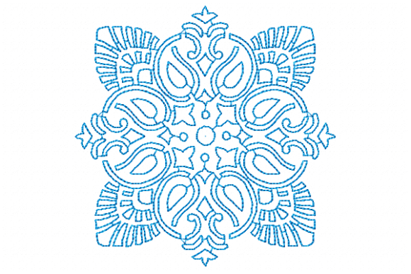 Damask Redwork: Timeless Elegance for Boutique Apparel