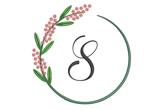 Monogram S: A Summer-Soft Floral Monogram Review
